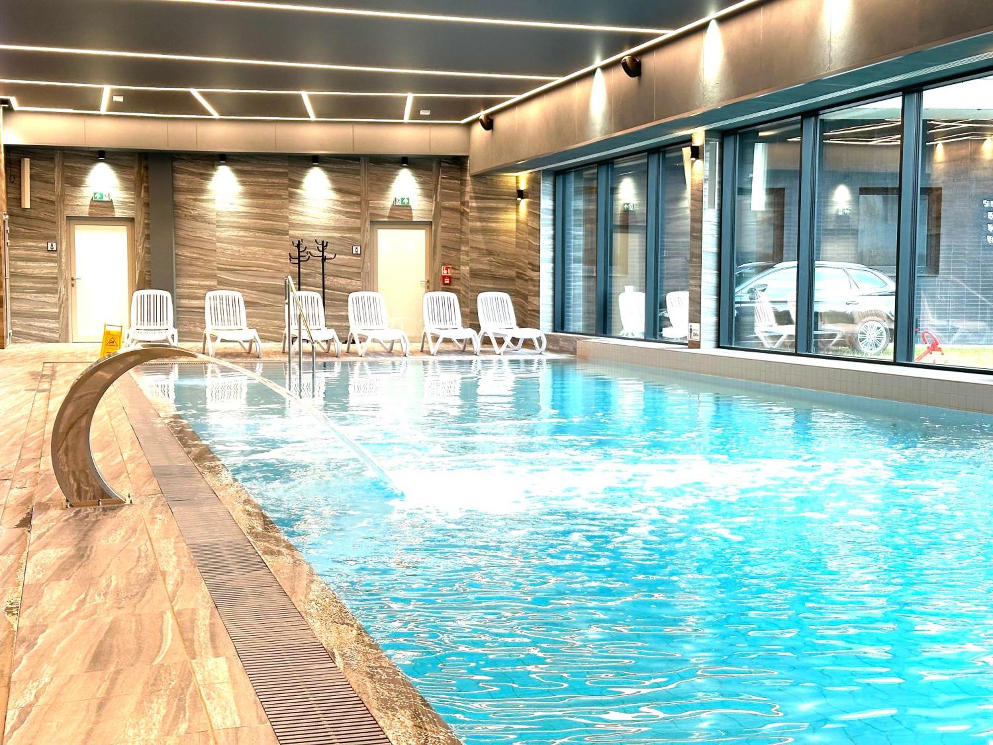 Baltic Comfort Spa Apartment With Free Pool, Saunas & Fitness - Kasprowicza 20 Kołobrzeg Buitenkant foto